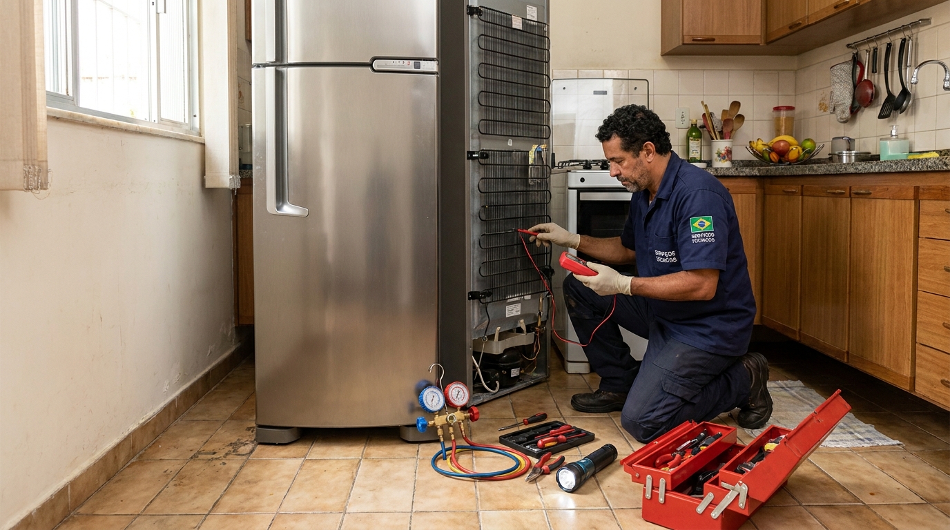 Manutenção na refrigeração em Niterói-RJ